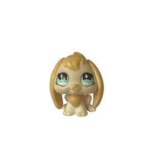 Littlest Pet Shop LPS 610 yellow Lop Bunny Rabbit Floppy